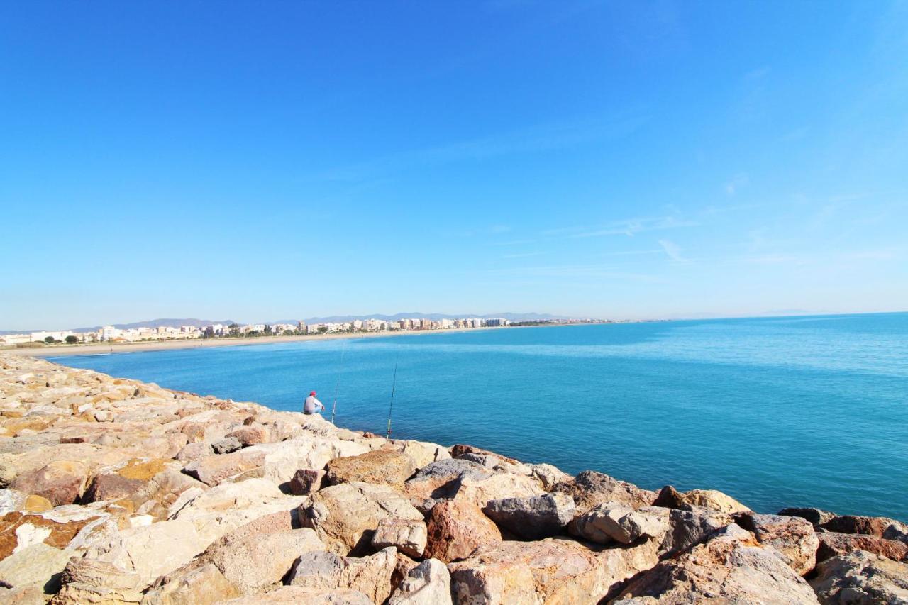 Global Properties, Bonito Apartamento En Urbanizacion Ciudad Mar Sagunto 외부 사진